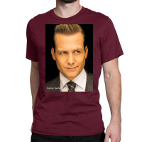 Harvey Specter Suits Classic Painting Poster Poster Blue (1) Classic T-shirt | Artistshot