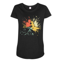 Stargazing T  Shirt S T A R G A Z I N G I N K S P L A S H T  Shirt Maternity Scoop Neck T-shirt | Artistshot