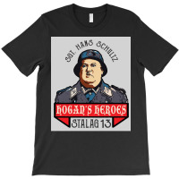 Hoganx27s Heroes Hans Schultz Poster Aesthetic (1) T-shirt | Artistshot