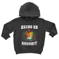 Hecho En Nayarit Mexican Flag T-shirt Tee Coat Of Arm Clothe Toddler Hoodie | Artistshot