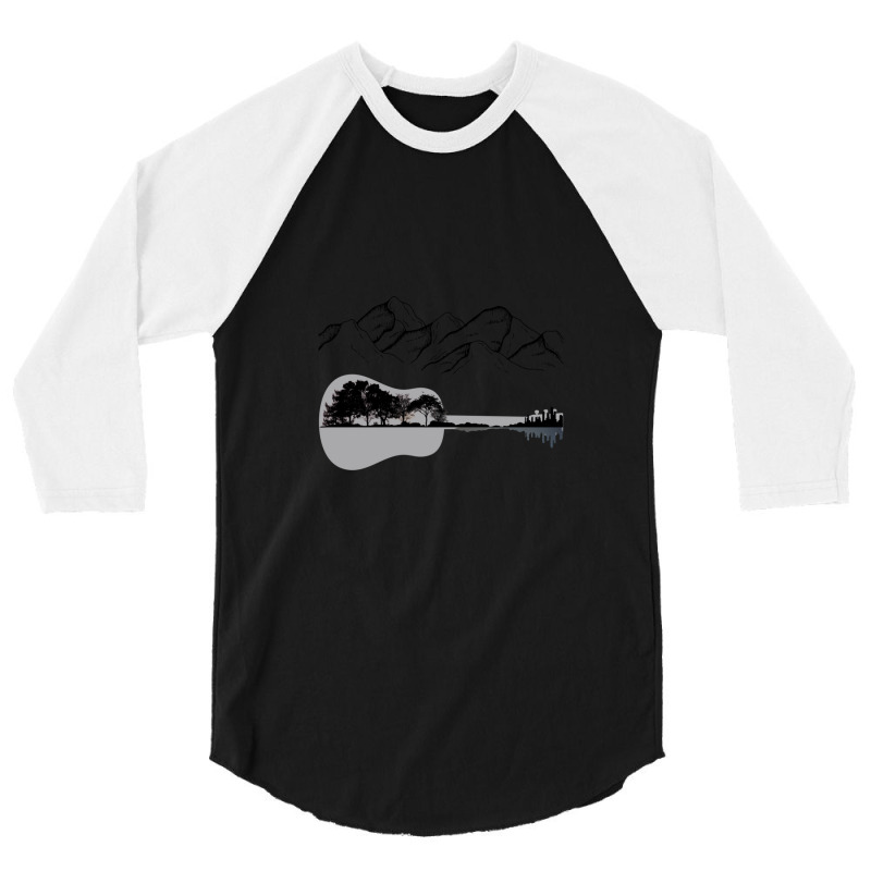 Nature-guitar 1 3/4 Sleeve Shirt by ChristopherLloydDuback | Artistshot