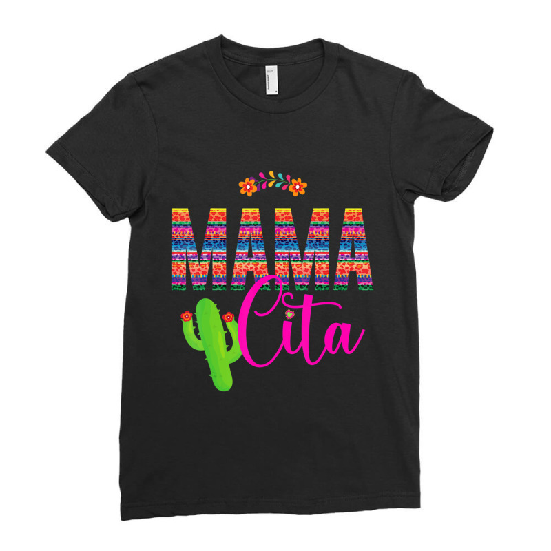 Limited Edition Mamacita Cinco De Mayo 5 De Mayo Cactus Fiesta Women Ladies Fitted T-Shirt by behindcedar22 | Artistshot