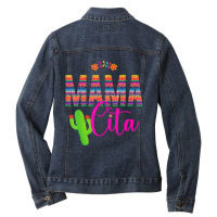 Limited Edition Mamacita Cinco De Mayo 5 De Mayo Cactus Fiesta Women Ladies Denim Jacket | Artistshot