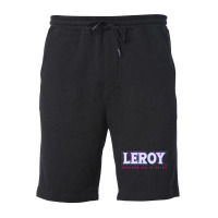 Leroy Enter Here, Hell To The Left Fleece Short | Artistshot