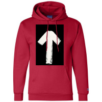 Runes Elder Futhark 0017 Teiwaz Inverted  Funny Champion Hoodie | Artistshot