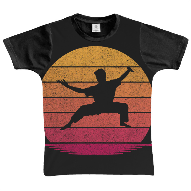 Awesome Funny Kung Fu Gift - Hobby Silhouette Sunset Design Graphic Youth T-shirt by dealgummy642 | Artistshot