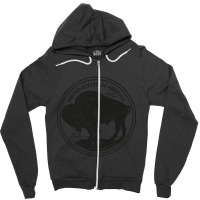 American Buffalo Gold Coin Black Design Zipper Hoodie | Artistshot