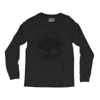 American Buffalo Gold Coin Black Design Long Sleeve Shirts | Artistshot