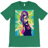 Jinx Arcane Art Poster Nature (1) T-shirt | Artistshot