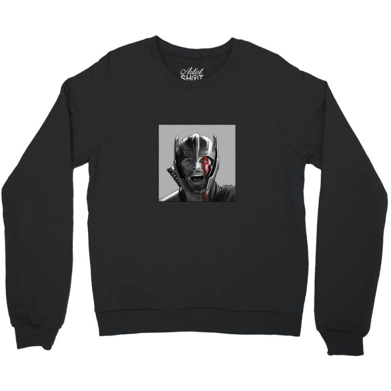 Happy Thunder God Crewneck Sweatshirt by JacobAndre | Artistshot