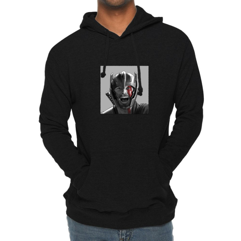 Happy Thunder God Lightweight Hoodie by JacobAndre | Artistshot