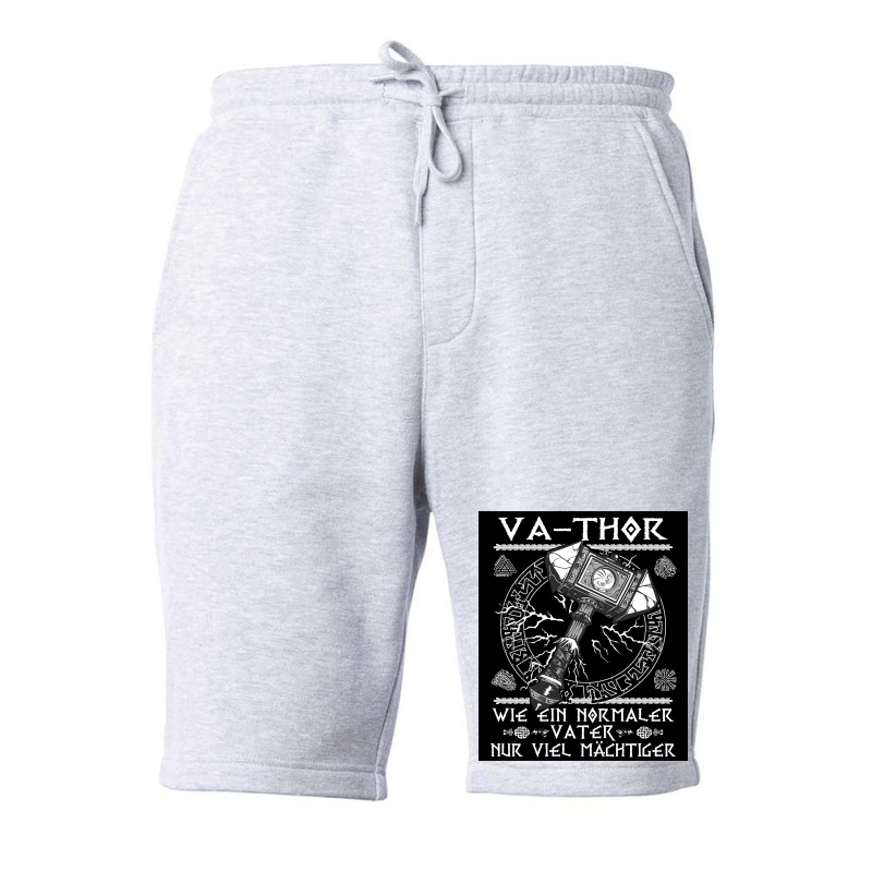 Lords Vathor Fatherx27s Day Viking Fatherx27s Day Gift  Yellow Trendin Fleece Short | Artistshot