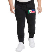 Mexican American Half Mexico Half America Flag Youth Jogger | Artistshot