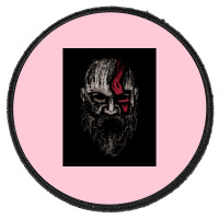 The Warrior Of Gods  Summer Hippie Round Patch | Artistshot