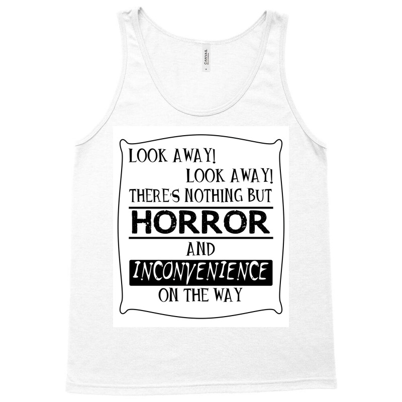 Look Away Poster Retro (1) Tank Top by venessstaatsb | Artistshot