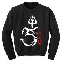 Limited Edition Om-ganesha And Lord Shiva Divine Trident Trishul Youth Sweatshirt | Artistshot