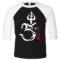 Limited Edition Om-ganesha And Lord Shiva Divine Trident Trishul Toddler 3/4 Sleeve Tee | Artistshot