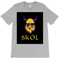 Viking Fan Merchandise Minnesota Adults Kids  80s Vintage T-shirt | Artistshot