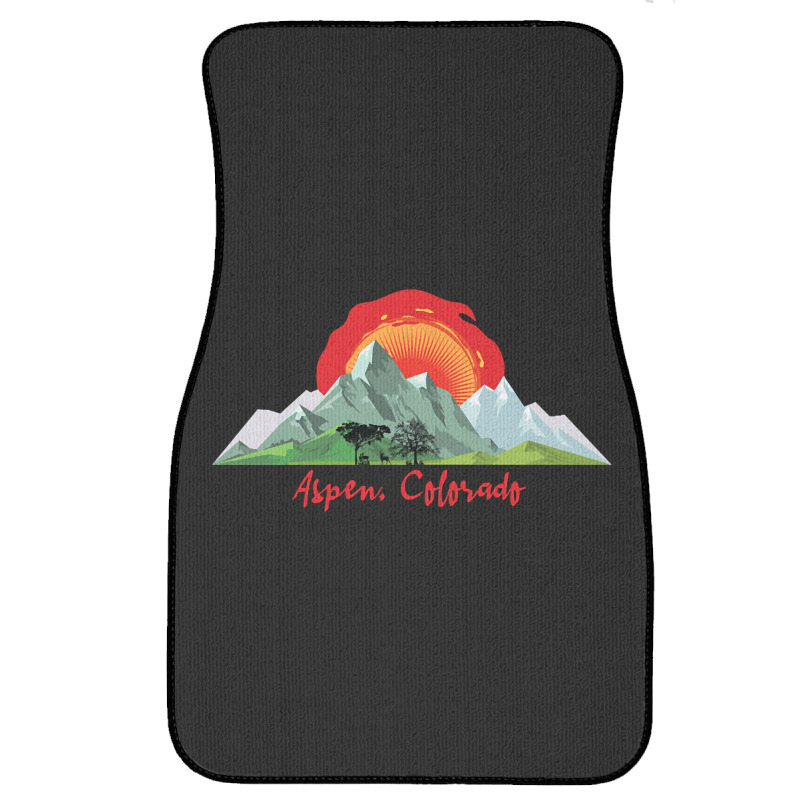 Aspen Colorado-ooqlx Front Car Mat | Artistshot