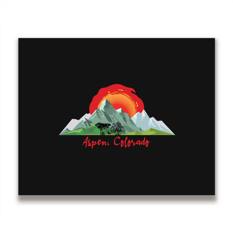 Aspen Colorado-ooqlx Metal Print Horizontal | Artistshot