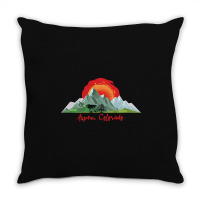 Aspen Colorado-ooqlx Throw Pillow | Artistshot