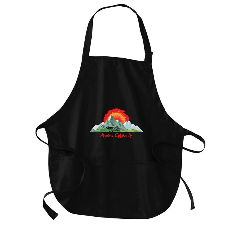 Aspen Colorado-ooqlx Medium-length Apron | Artistshot