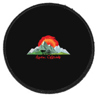 Aspen Colorado-ooqlx Round Patch | Artistshot