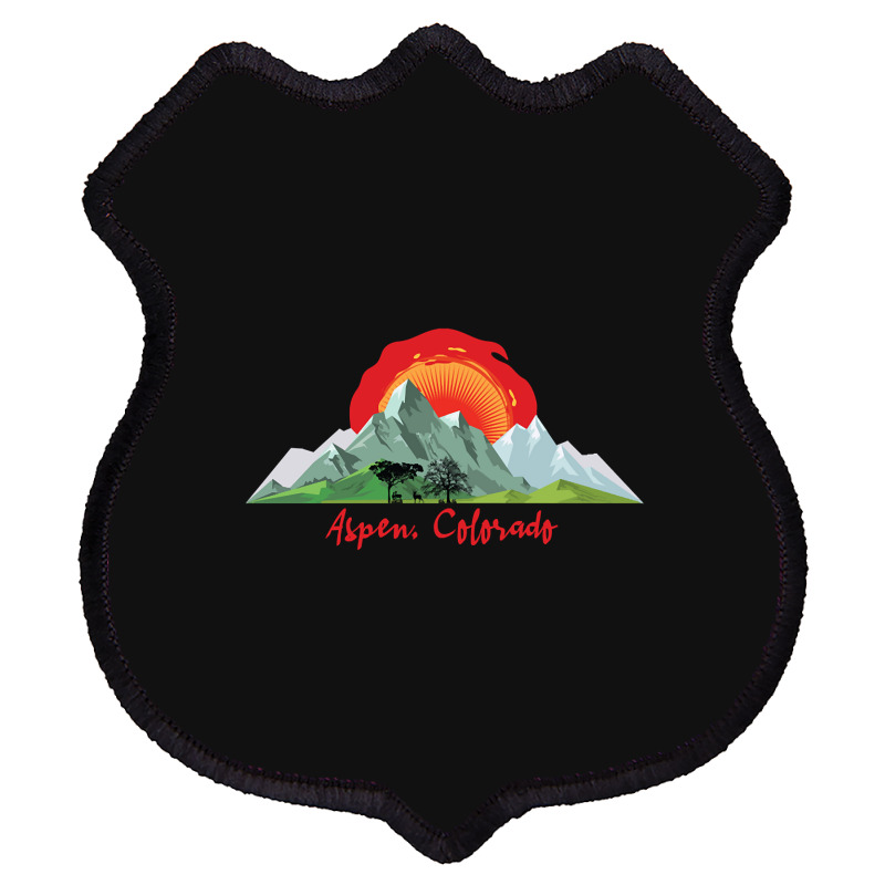 Aspen Colorado-ooqlx Shield Patch | Artistshot