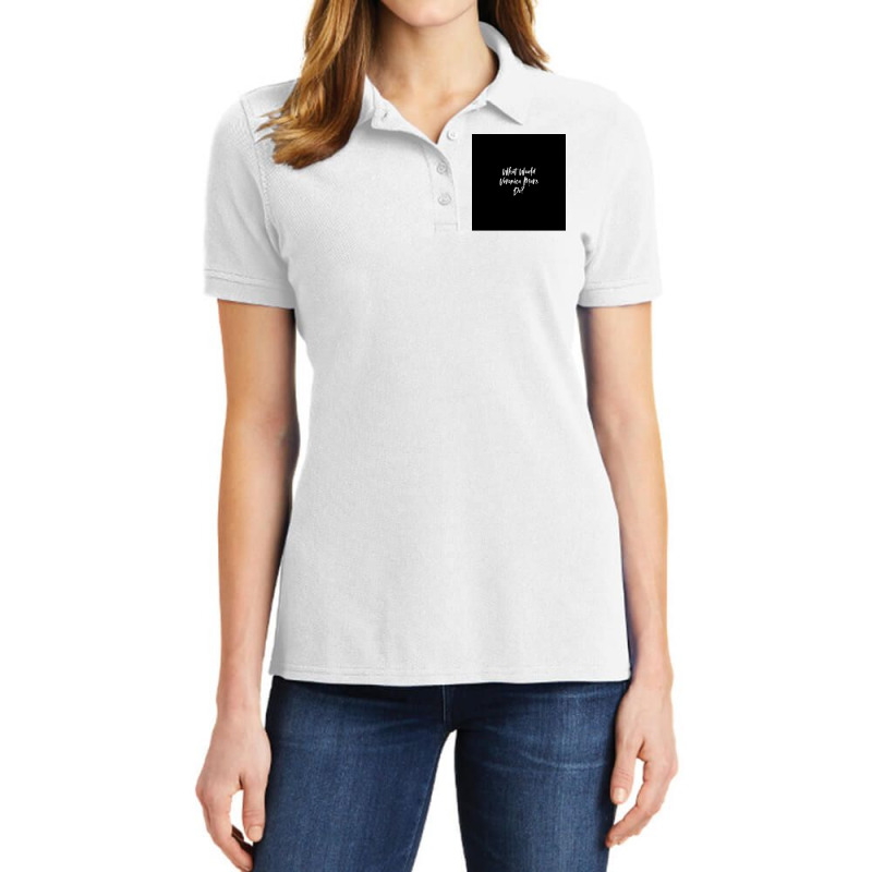 Mars Investigation Poster Red (1) Ladies Polo Shirt by lylesdulanc | Artistshot