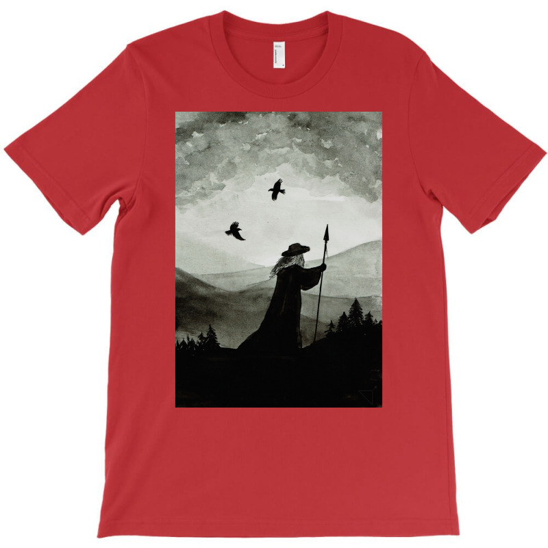 Odin Huginn And Muninn  Nature Funny T-shirt | Artistshot