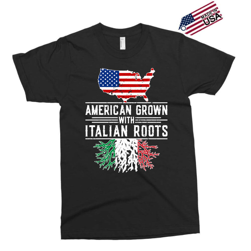 American Grown Italian Roots Pride Italy Exclusive T-shirt by genuinelyseriously4 | Artistshot