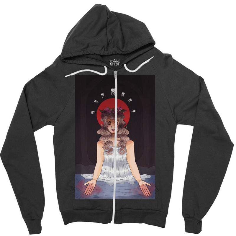 Sharp Objects Amma Crellin Persephone Poster Girl (1) Zipper Hoodie | Artistshot