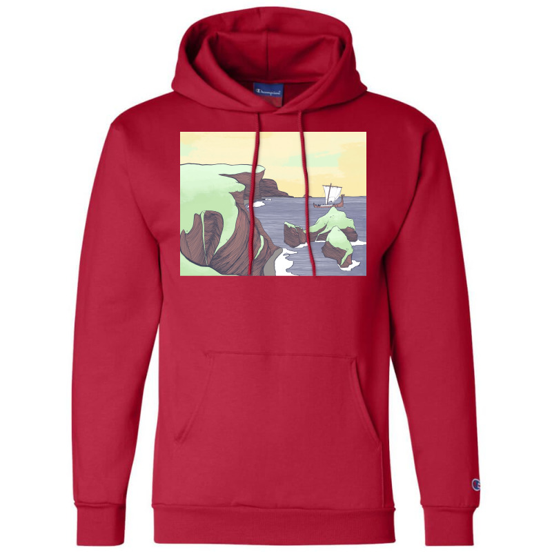 Off The Dock  Trending Green Champion Hoodie | Artistshot