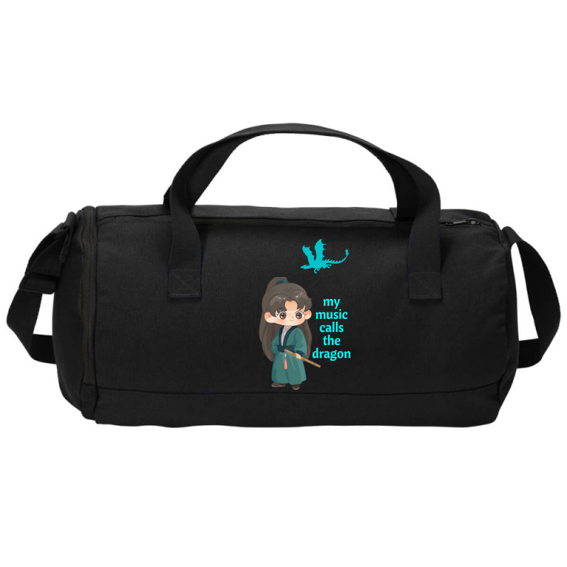 Anime Girl And Dragon Duffel Bag | Artistshot