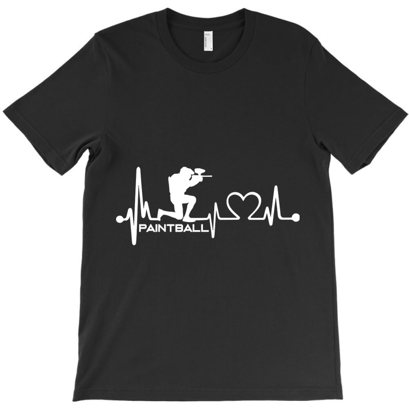 Paintball Is My Heartbeat T-shirt | Artistshot