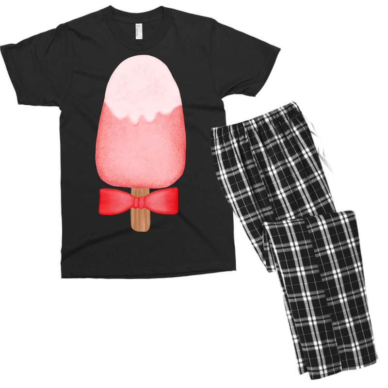 Ice Cream Lover Watercolor Men's T-shirt Pajama Set by geishascessation326 | Artistshot