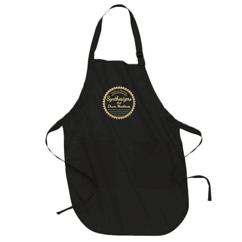 Synthesizers And Drum Machines Fan Full-length Apron | Artistshot