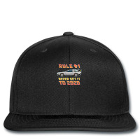 Never Set It To 2020 Time Traveling Car Printed Hat | Artistshot