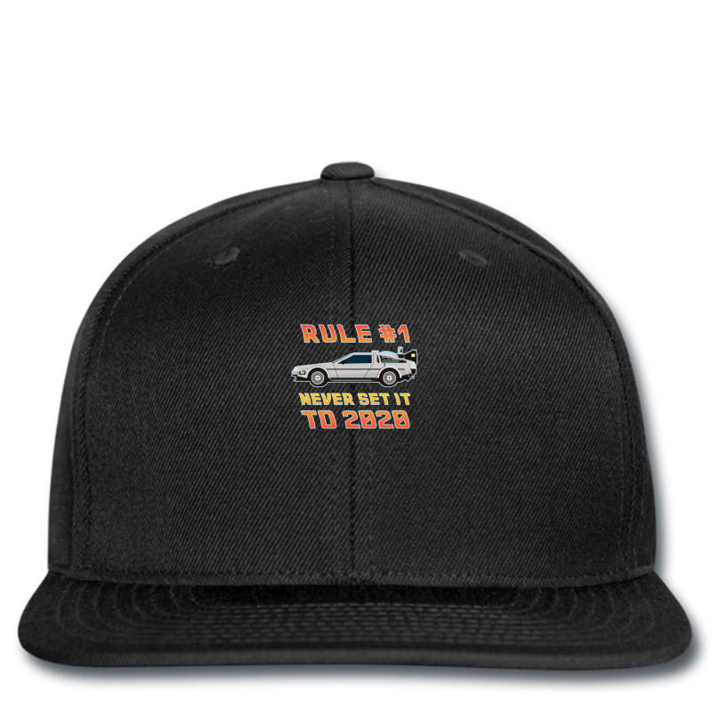 Never Set It To 2020 Time Traveling Car Printed hat by TannerStagno | Artistshot