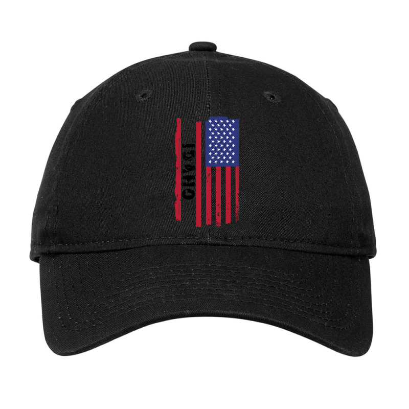 Awesome Idaho Usa United States America American Flag For A Birthday O Adjustable Cap | Artistshot