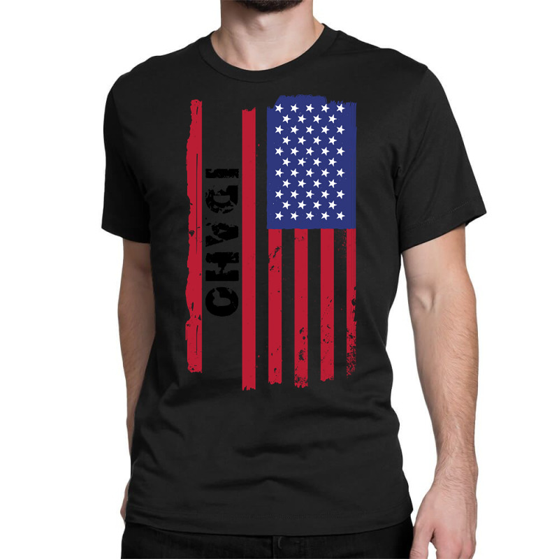 Awesome Idaho Usa United States America American Flag For A Birthday O Classic T-shirt | Artistshot