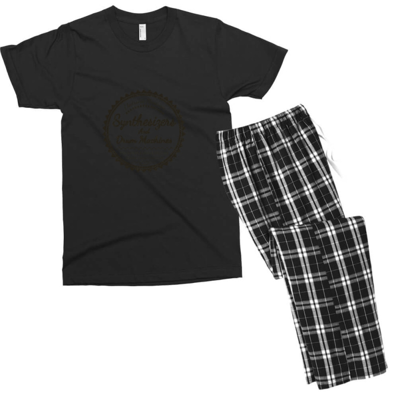 Synthesizers And Drum Machines Fan 1 Men's T-shirt Pajama Set | Artistshot