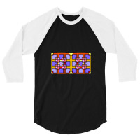 Pop Art Squares 3/4 Sleeve Shirt | Artistshot