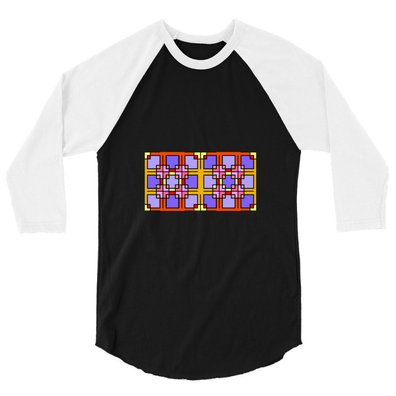 Pop Art Squares 3/4 Sleeve Shirt by ChristopherLloydDuback | Artistshot