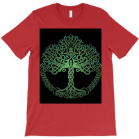 Viking Celtic Knotwork Tree Of Life  Love Girl T-shirt | Artistshot