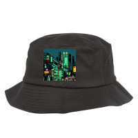 Digital City Art Bucket Hat | Artistshot