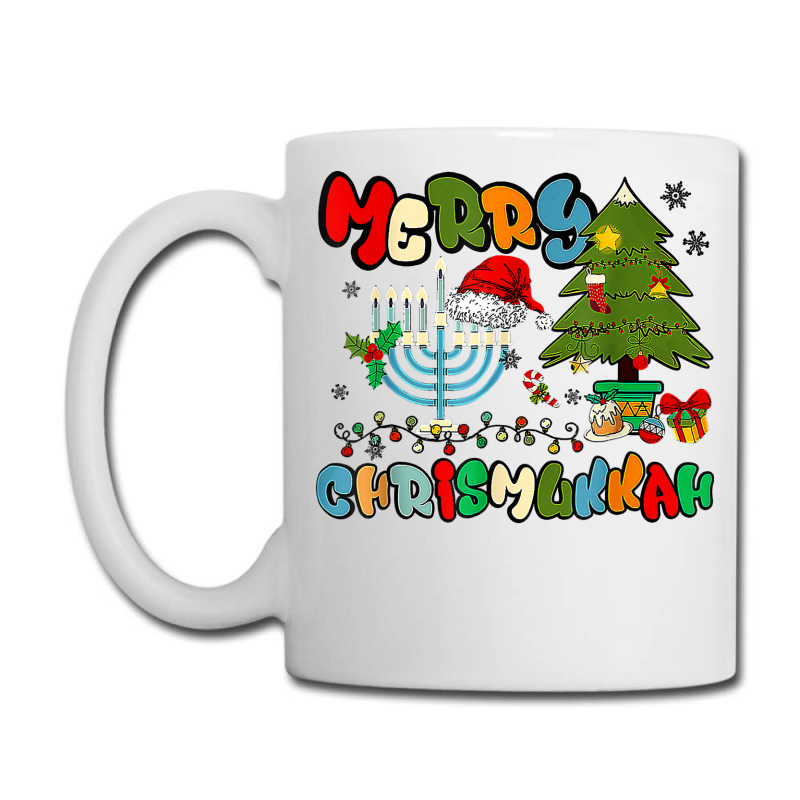 Merry Chrismukkah Hanukkah Jewish Chanukah Menorah Family T Shirt Coffee Mug | Artistshot