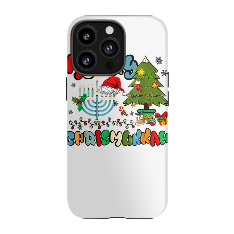 Merry Chrismukkah Hanukkah Jewish Chanukah Menorah Family T Shirt Iphone 13 Pro Case | Artistshot