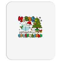 Merry Chrismukkah Hanukkah Jewish Chanukah Menorah Family T Shirt Mousepad | Artistshot