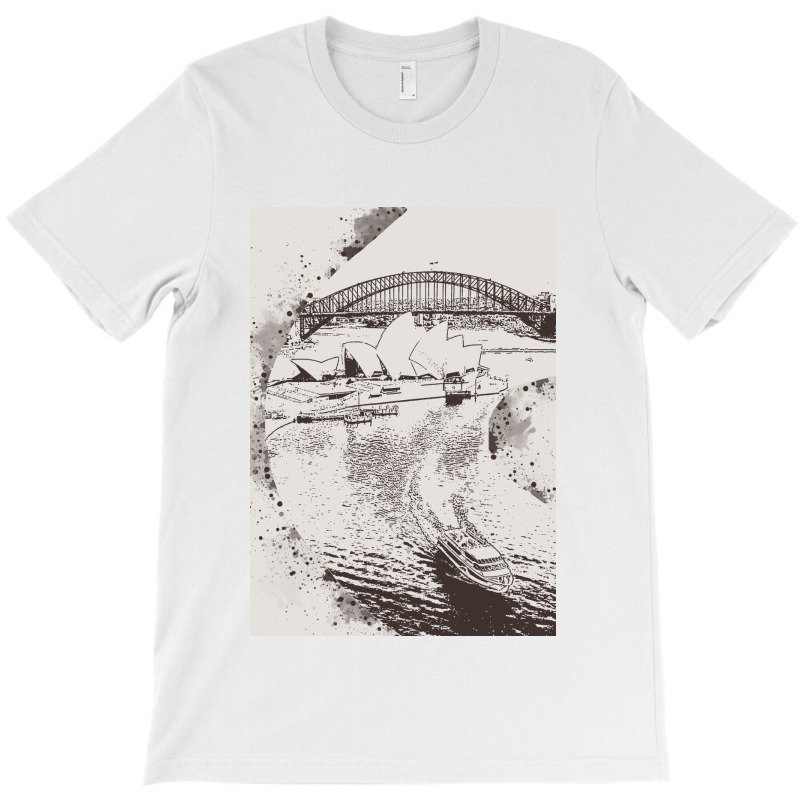 Sydney Landmark T-shirt | Artistshot